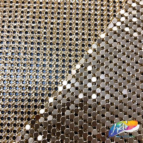 aluminum trims chains fabric|Metallic Chainmail Mesh Fabric – Hai Trim & Feathers.